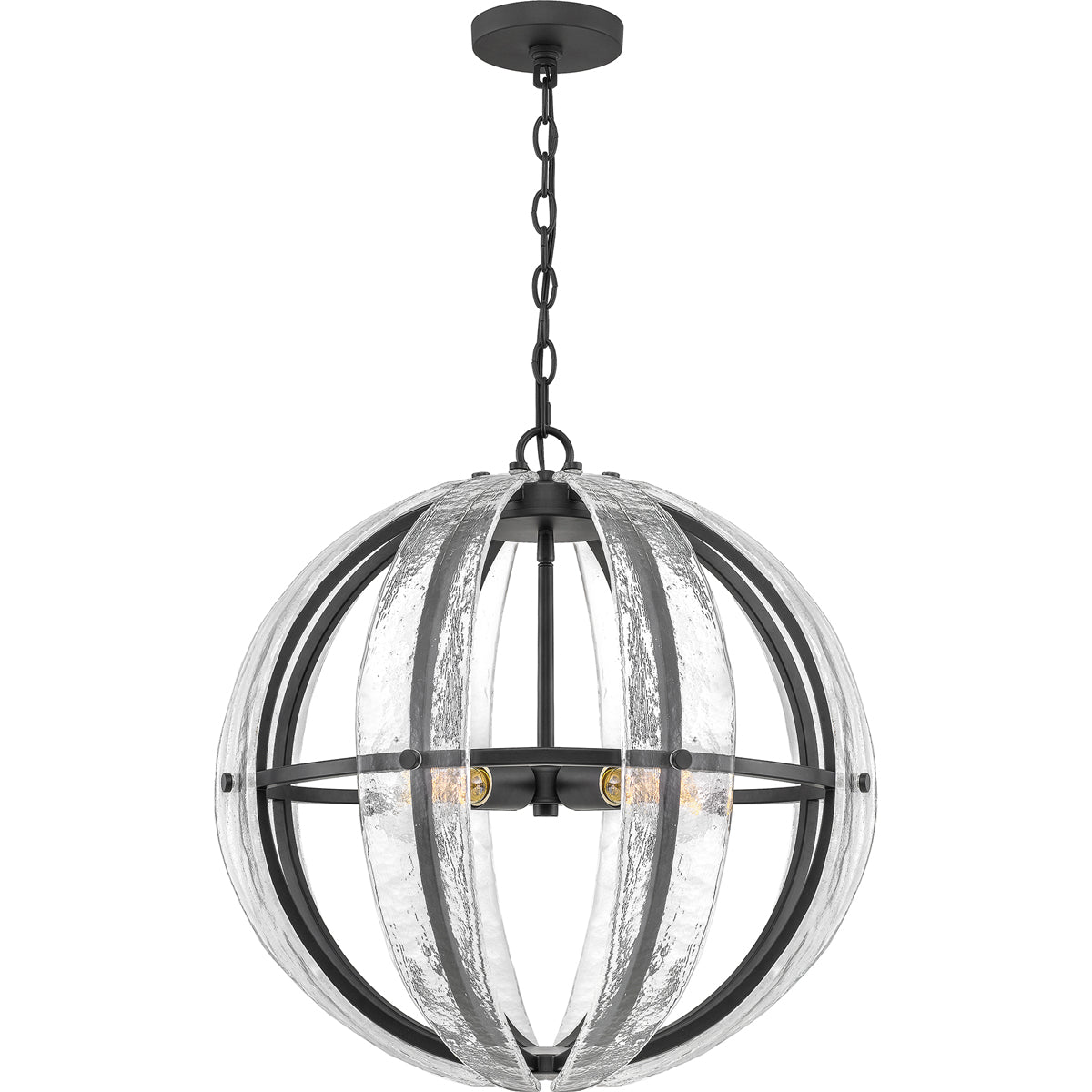 Dre 4-Light Pendant In Matte Black
