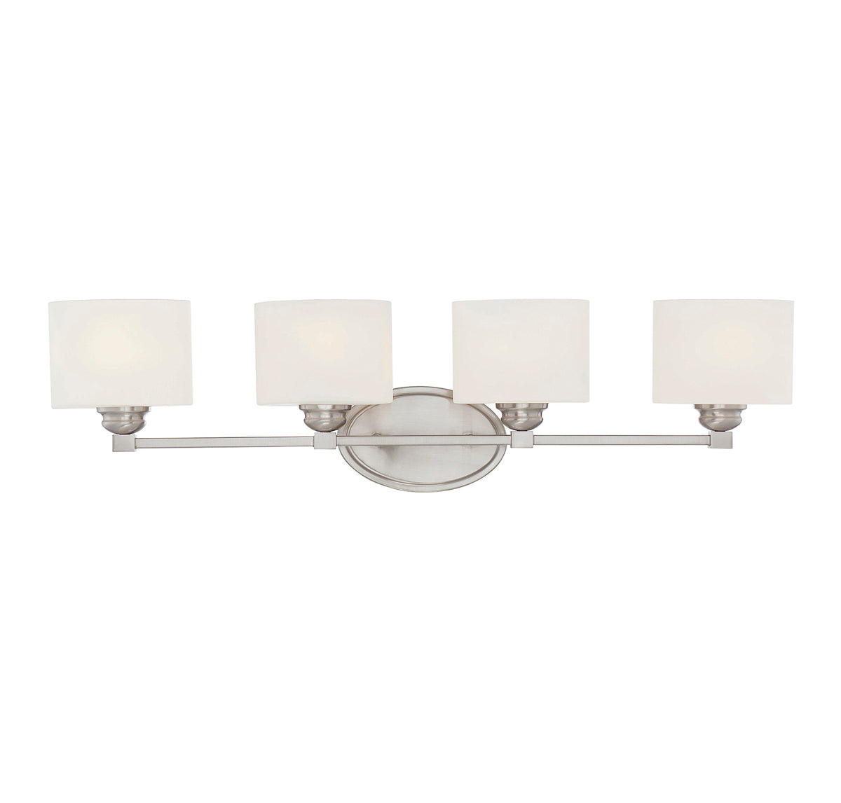 Kane 4-Light Bath Vanity In Satin Nickel