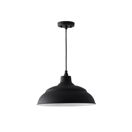  RLM 1-Light Outdoor Pendant In Black