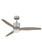  Hover 52" LED Ceiling Fan In Brushed Nickel