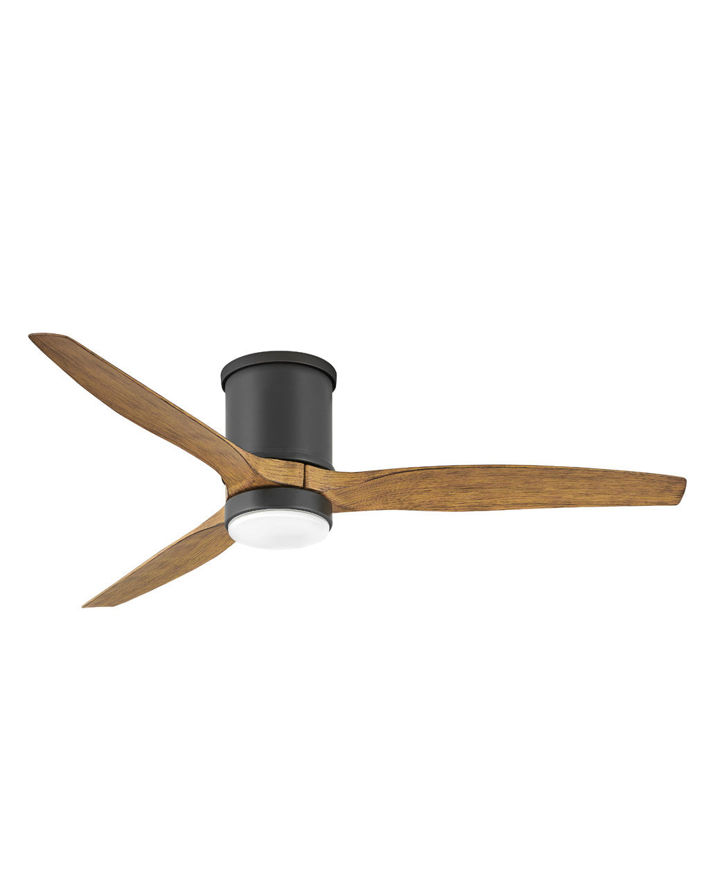  Hover Flush 52" LED Ceiling Fan In Matte Black