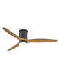  Hover Flush 52" LED Ceiling Fan In Matte Black