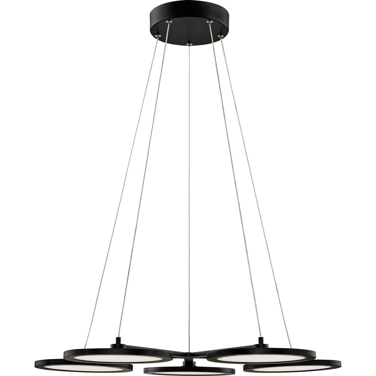  Nitro LED Chandelier In Matte Black