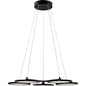 Nitro LED Chandelier In Matte Black