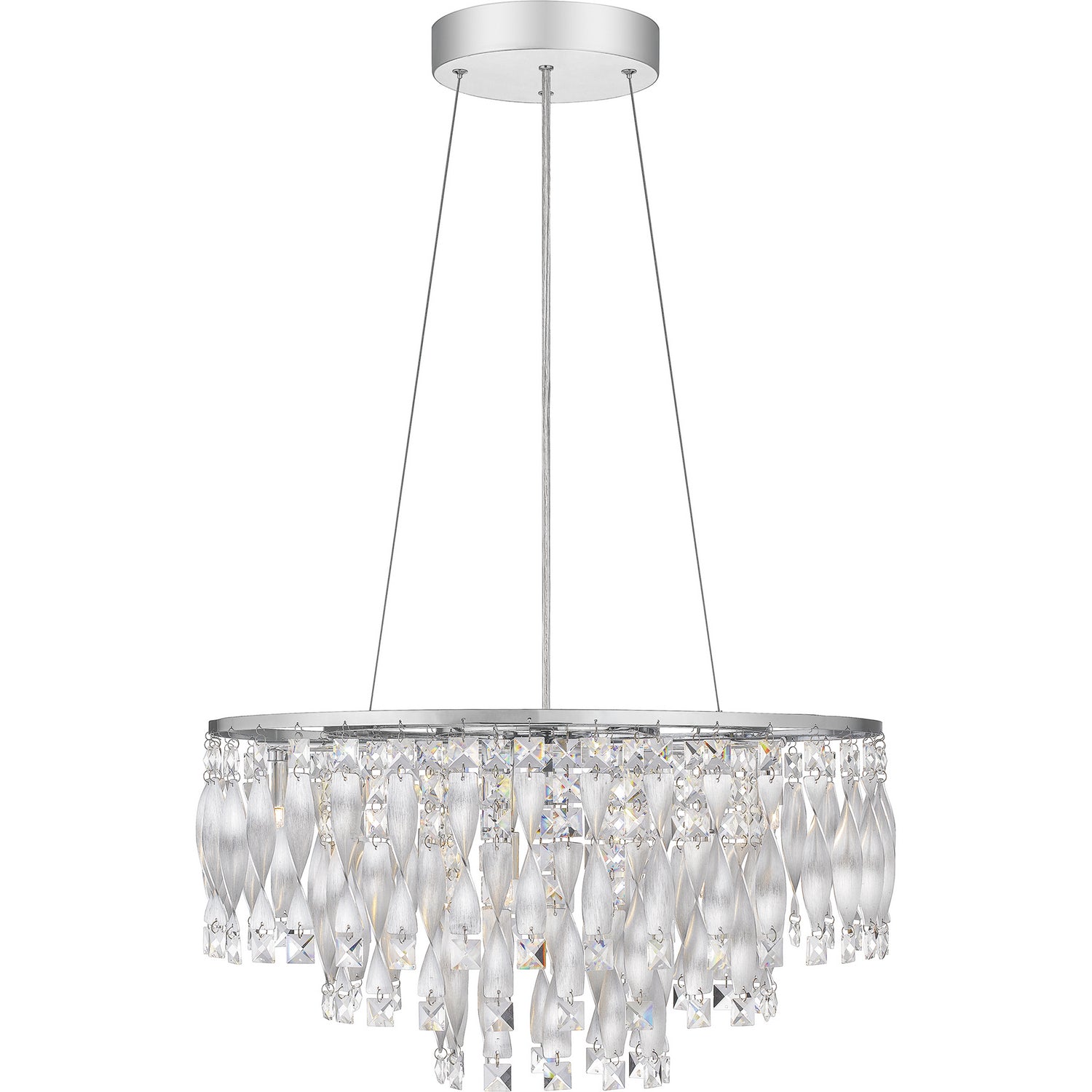  Twinkle 6-Light Pendant In Polished Chrome