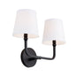  Dawson 2-Light Vanity In Matte Black
