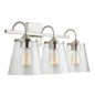  Jayne 3-Light Vanity In Brushed Nickel