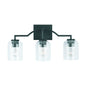  Carter 3-Light Vanity In Matte Black