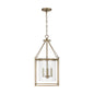  Cooper 4-Light Pendant In Aged Brass