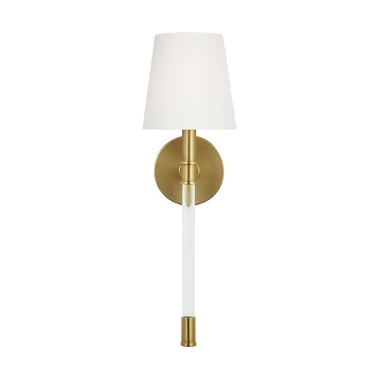  Hanover 1-Light Wall Sconce In Burnished Brass