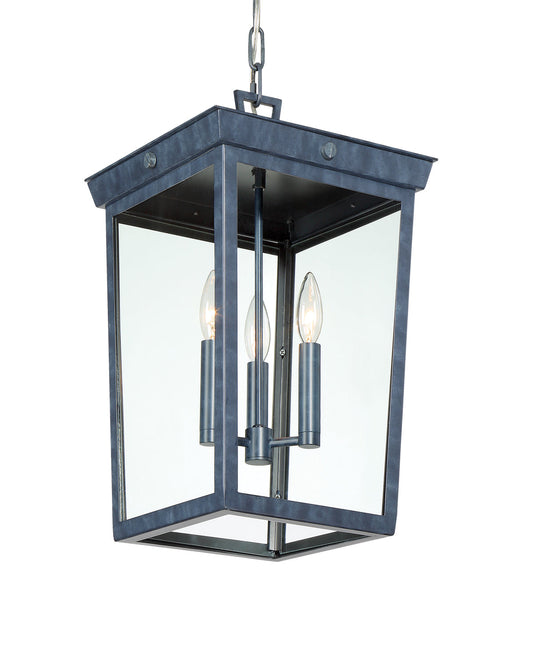  Belmont 3-Light Outdoor Pendant In Graphite