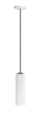  Allen 1-Light LED Pendant In White & Black