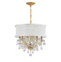  Brentwood 6-Light Mini Chandelier In Gold