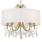  Othello 5-Light Chandelier In Vibrant Gold