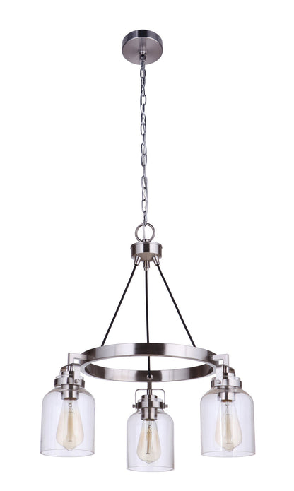  Foxwood Three Light Chandelier