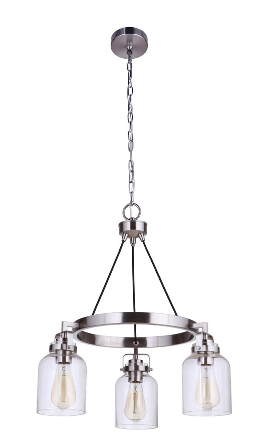  Foxwood Three Light Chandelier
