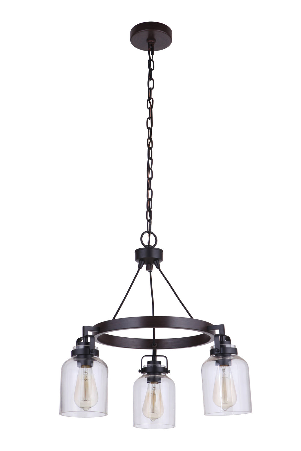  Foxwood Three Light Chandelier