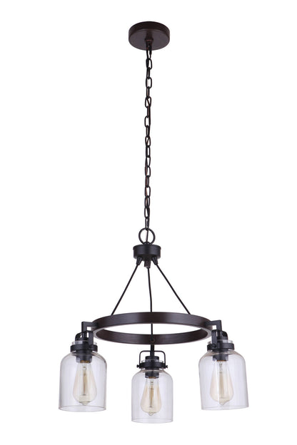  Foxwood Three Light Chandelier