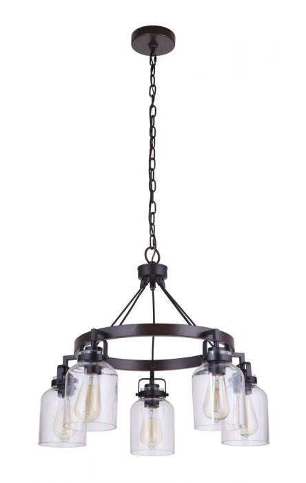  Foxwood Five Light Chandelier
