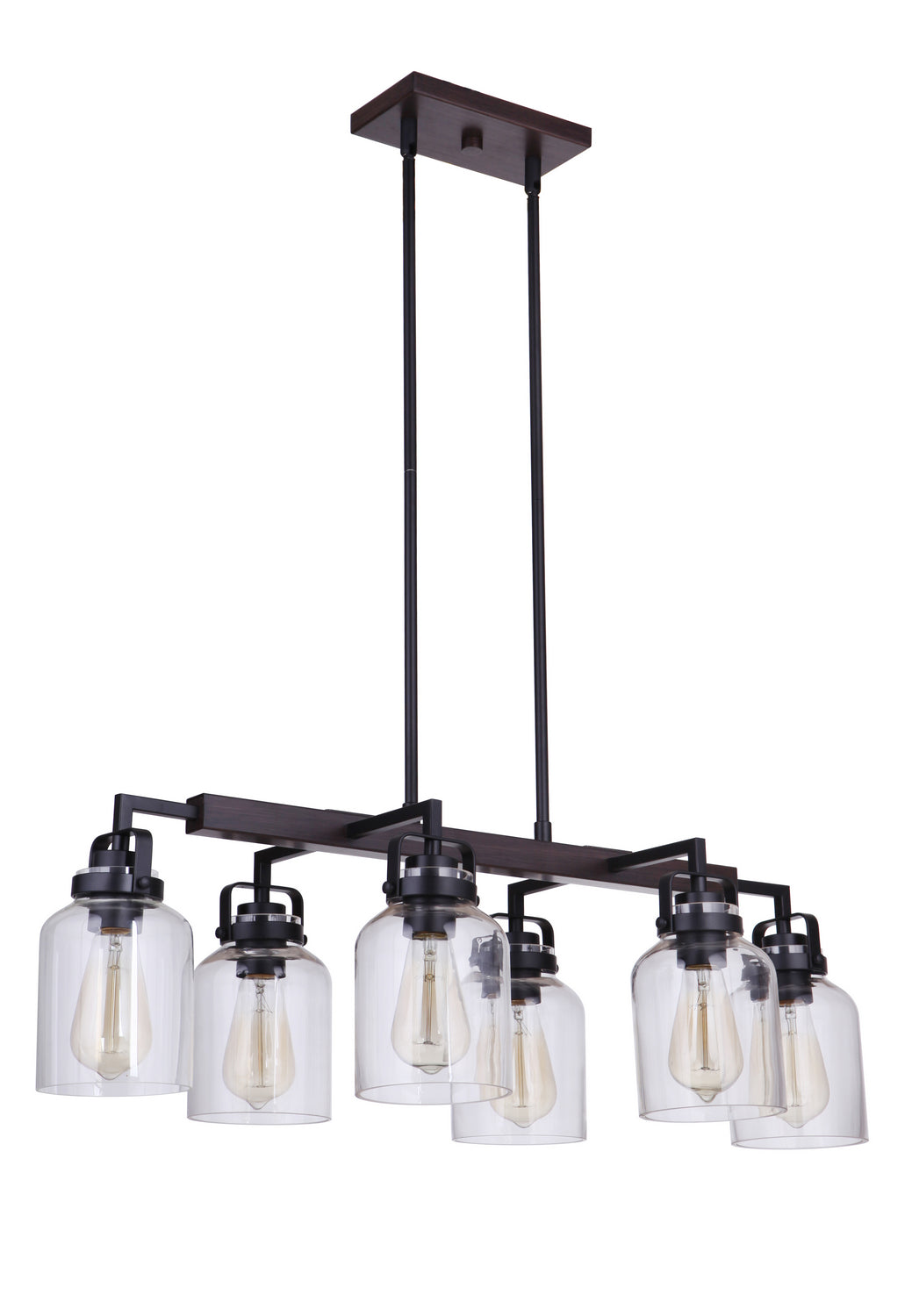  Foxwood Six Light Island Pendant