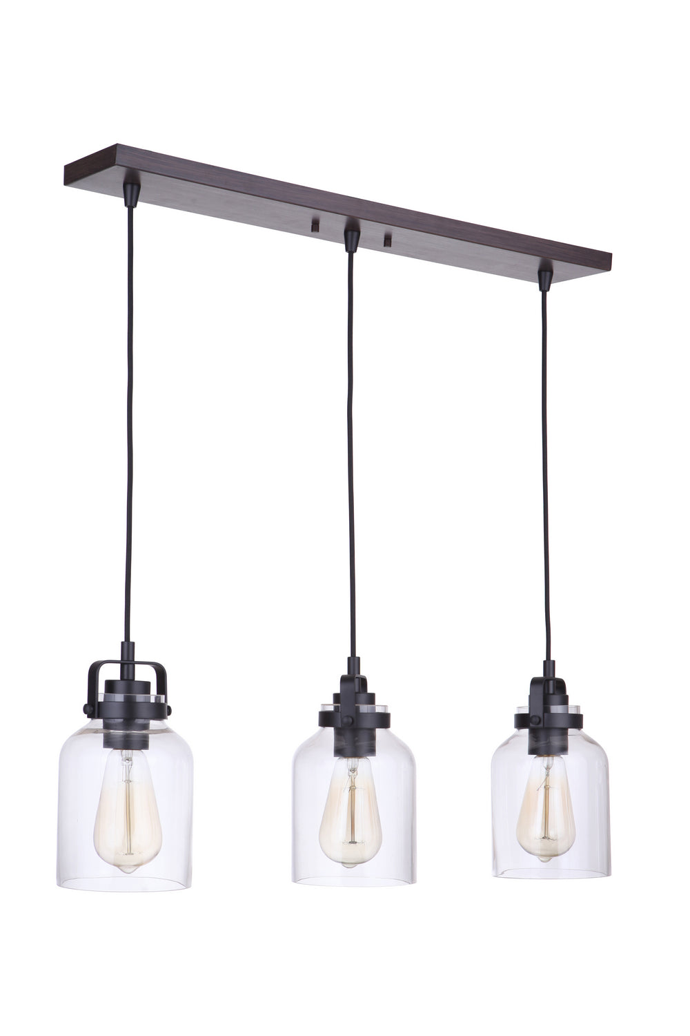  Foxwood Three Light Linear Pendant