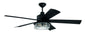  Garrick 56" Ceiling Fan In Flat Black