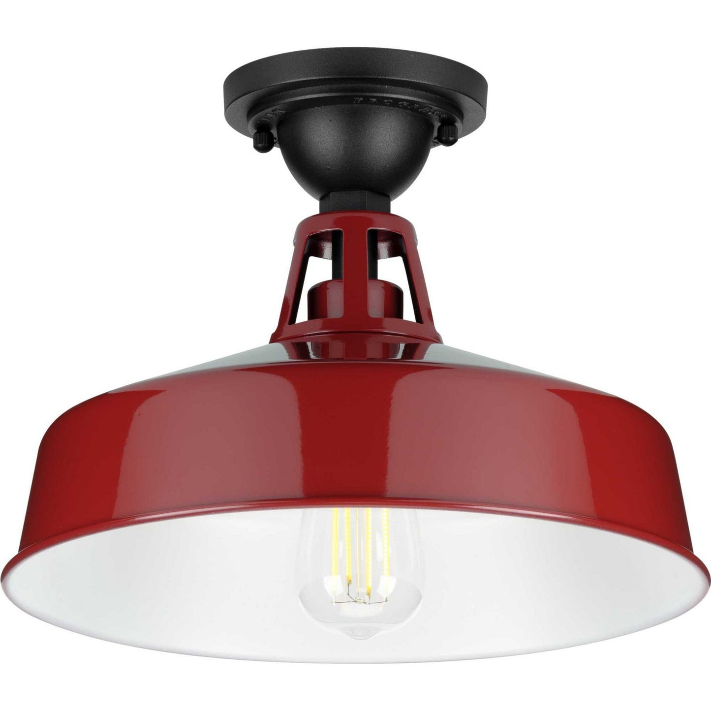  Cedar Springs Collection 1-Light Semi-Flush Mount