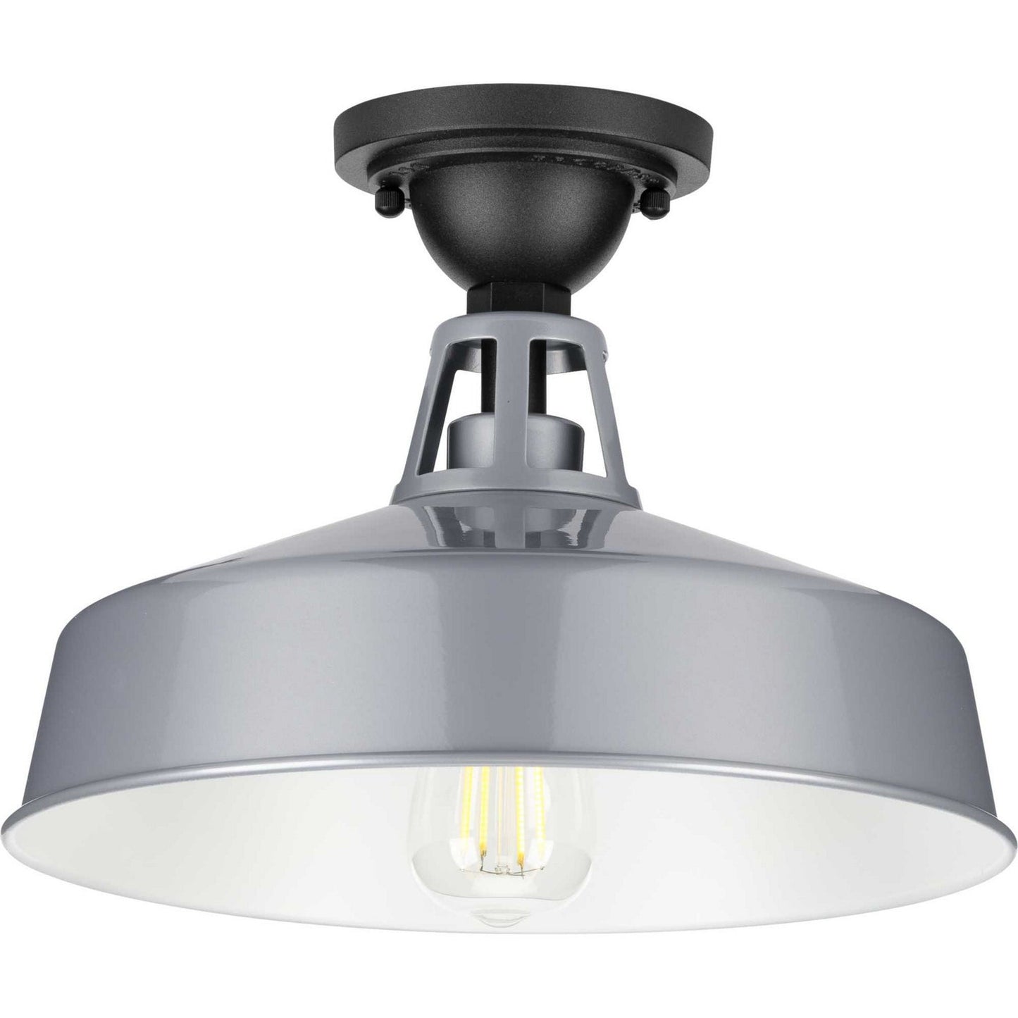  Cedar Springs Collection 1-Light Semi-Flush Mount