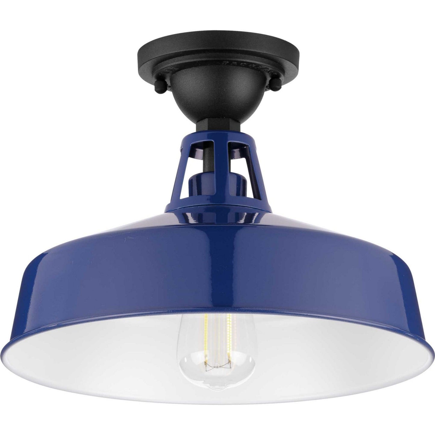  Cedar Springs Collection 1-Light Semi-Flush Mount
