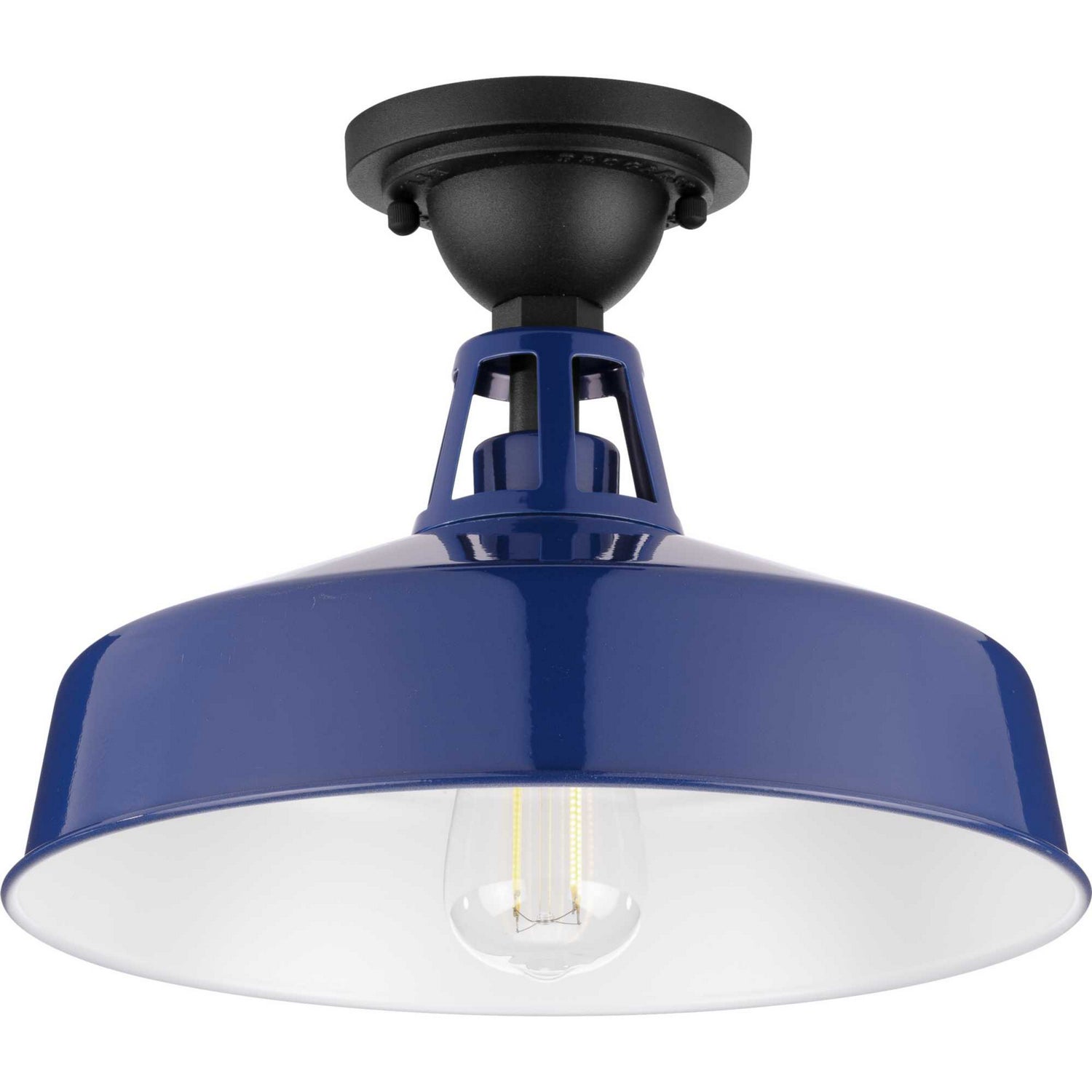  Cedar Springs Collection 1-Light Semi-Flush Mount