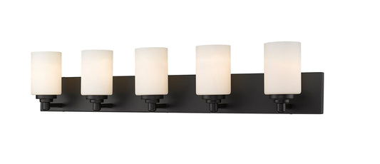 Z-LIte Soledad 5-Light Vanity In Matte Black