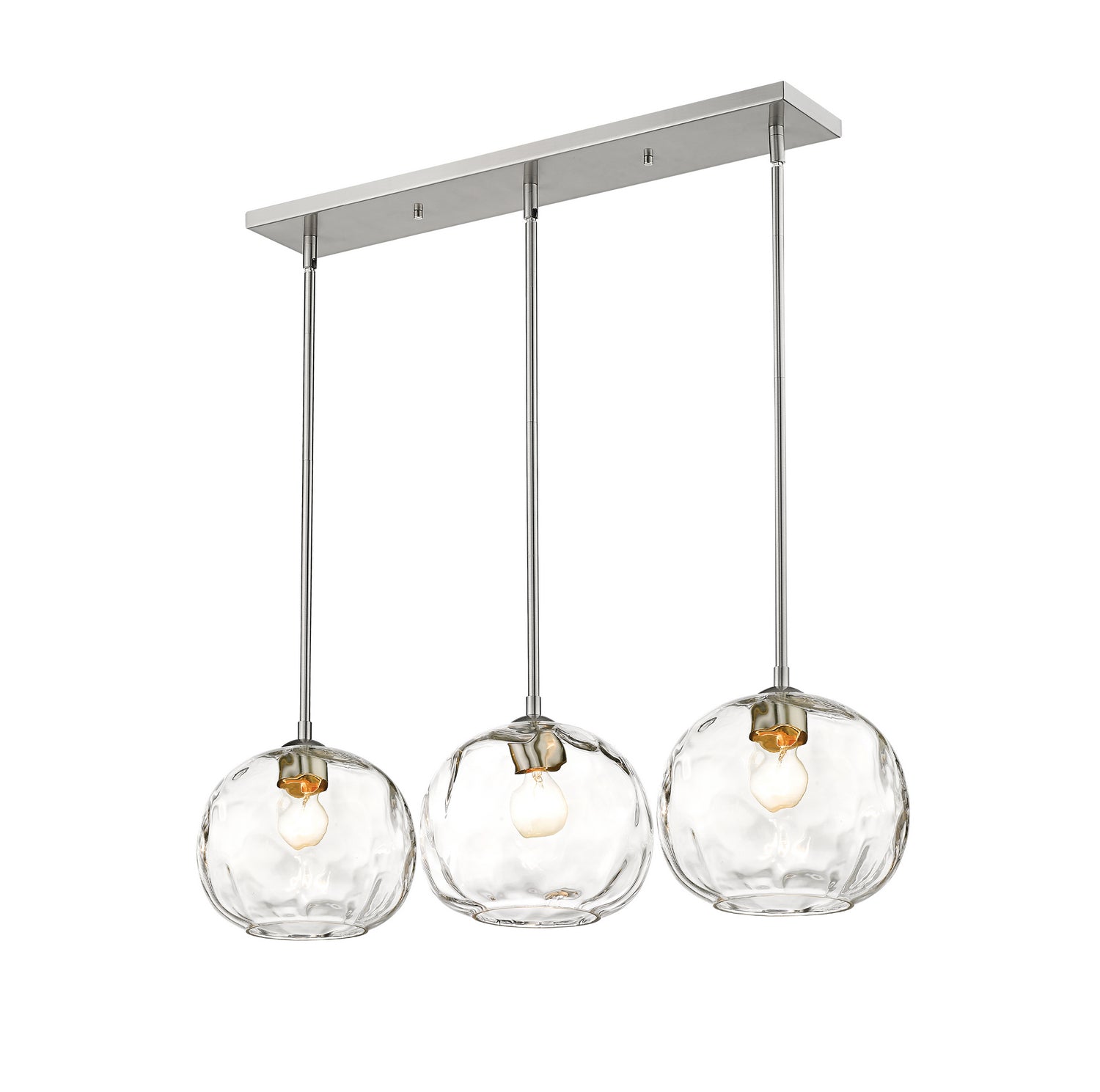 Z-LIte Chloe 3-Light Island In Brushed Nickel