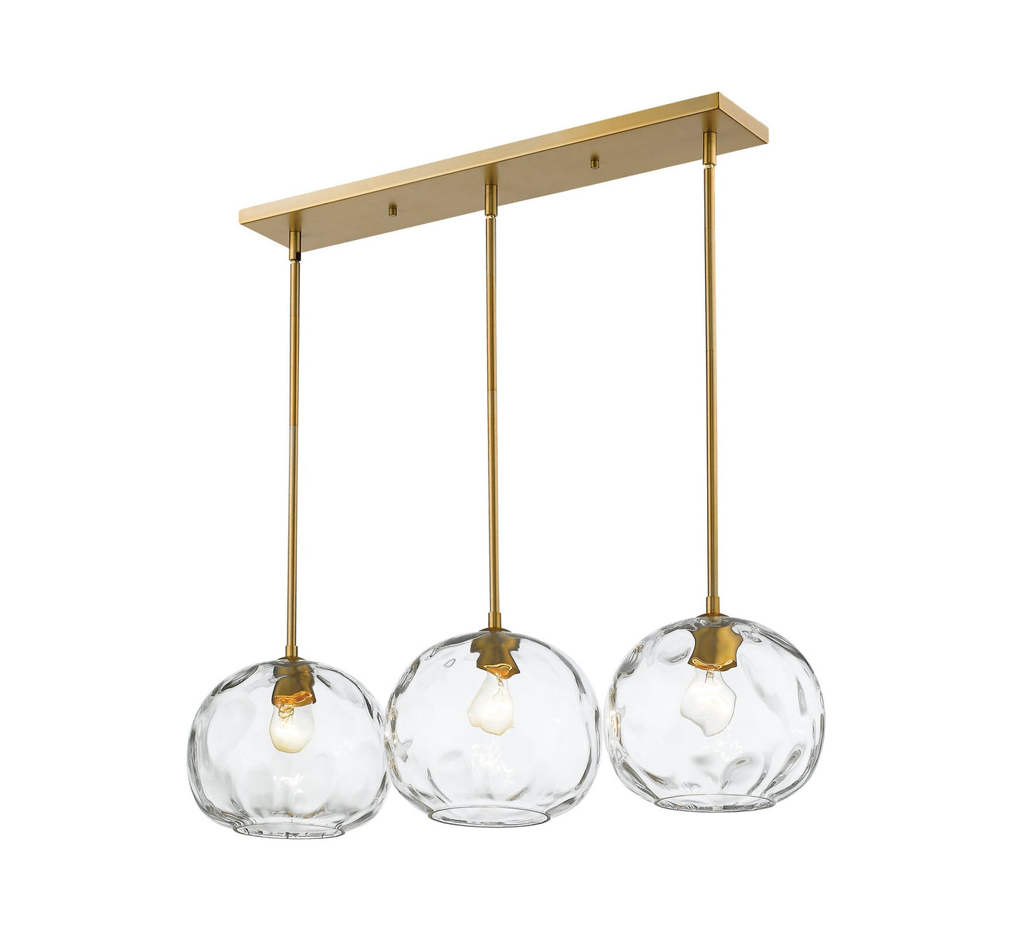 Z-LIte Chloe 3-Light Island In Olde Brass