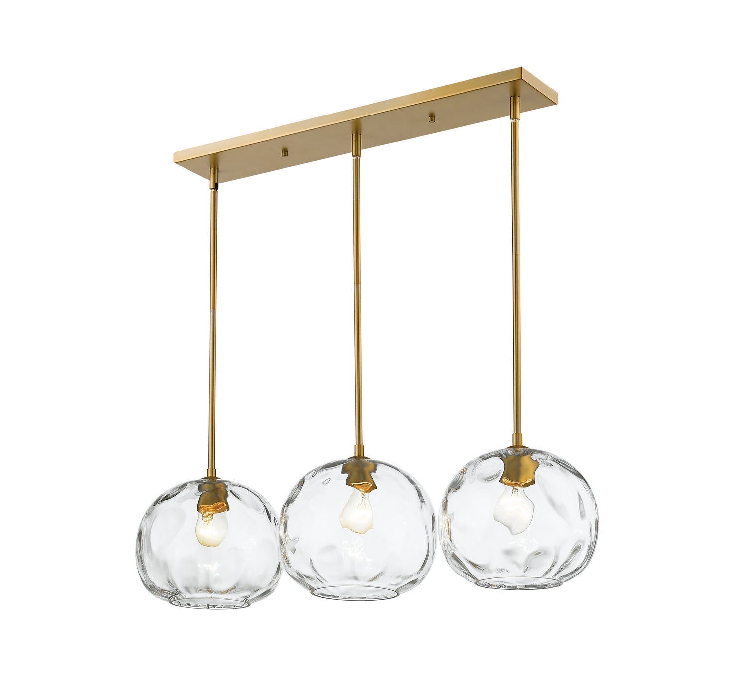 Z-LIte Chloe 3-Light Island In Olde Brass