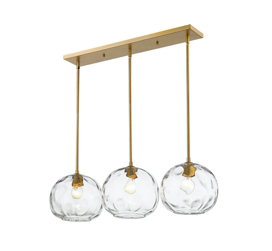 Z-LIte Chloe 3-Light Island In Olde Brass