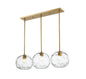 Z-LIte Chloe 3-Light Island In Olde Brass