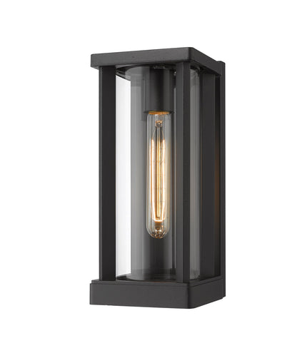 Z-LIte Glenwood 1-Light Outdoor Wall Sconce In Black