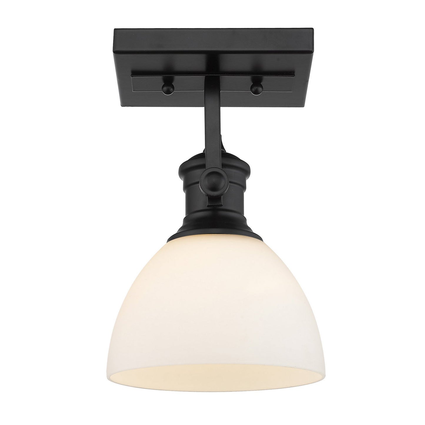 Golden Lighting Hines 1-Light Semi-Flush