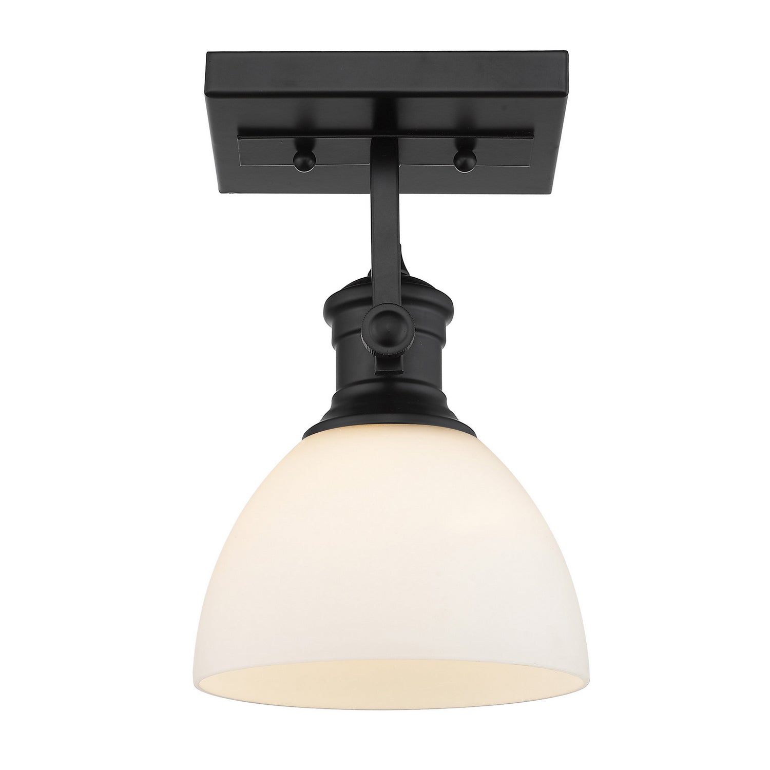Golden Lighting Hines 1-Light Semi-Flush