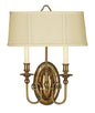  Cambridge Two Light Sconce In Burnished Brass