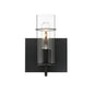  Pista 1-Light Wall Sconce In Black