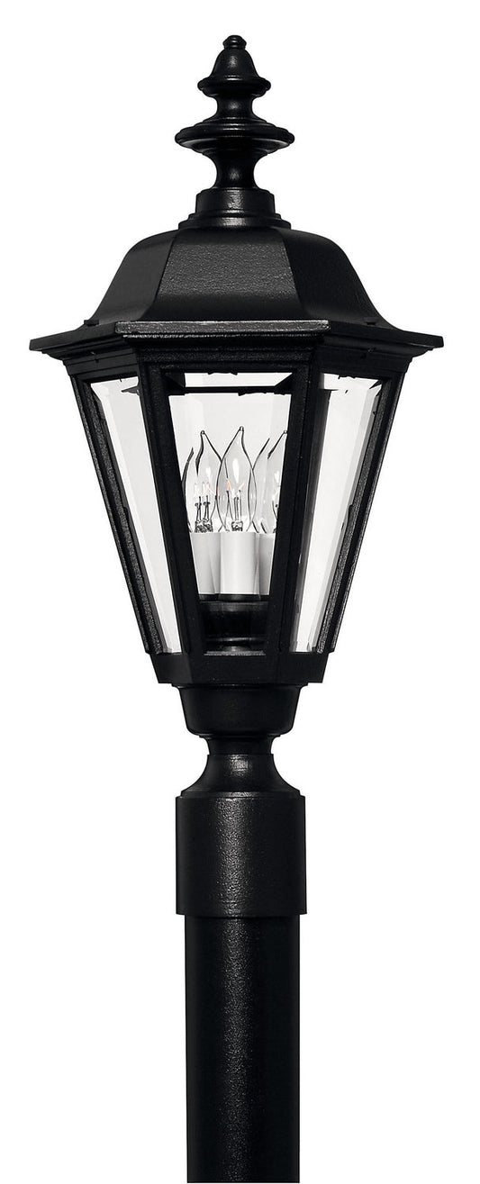  Manor House Large Post Or Pier Mount Lantern In Black