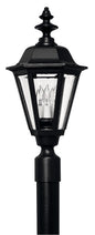  Manor House Large Post Or Pier Mount Lantern In Black