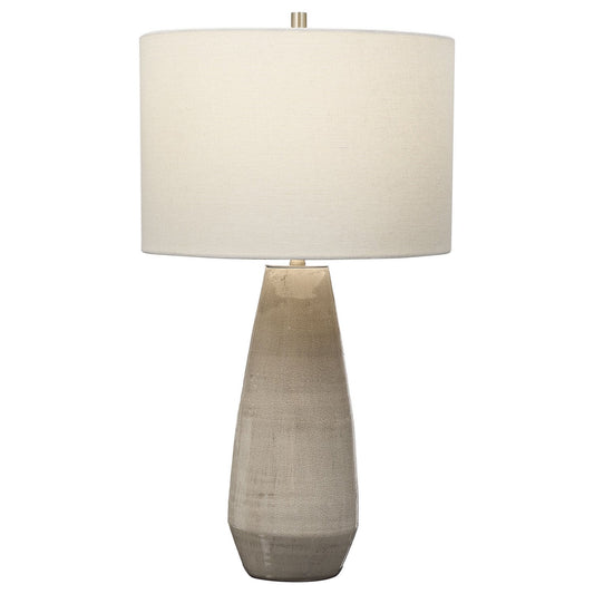  Volterra 1-Light Table Lamp In Antique Brushed Brass