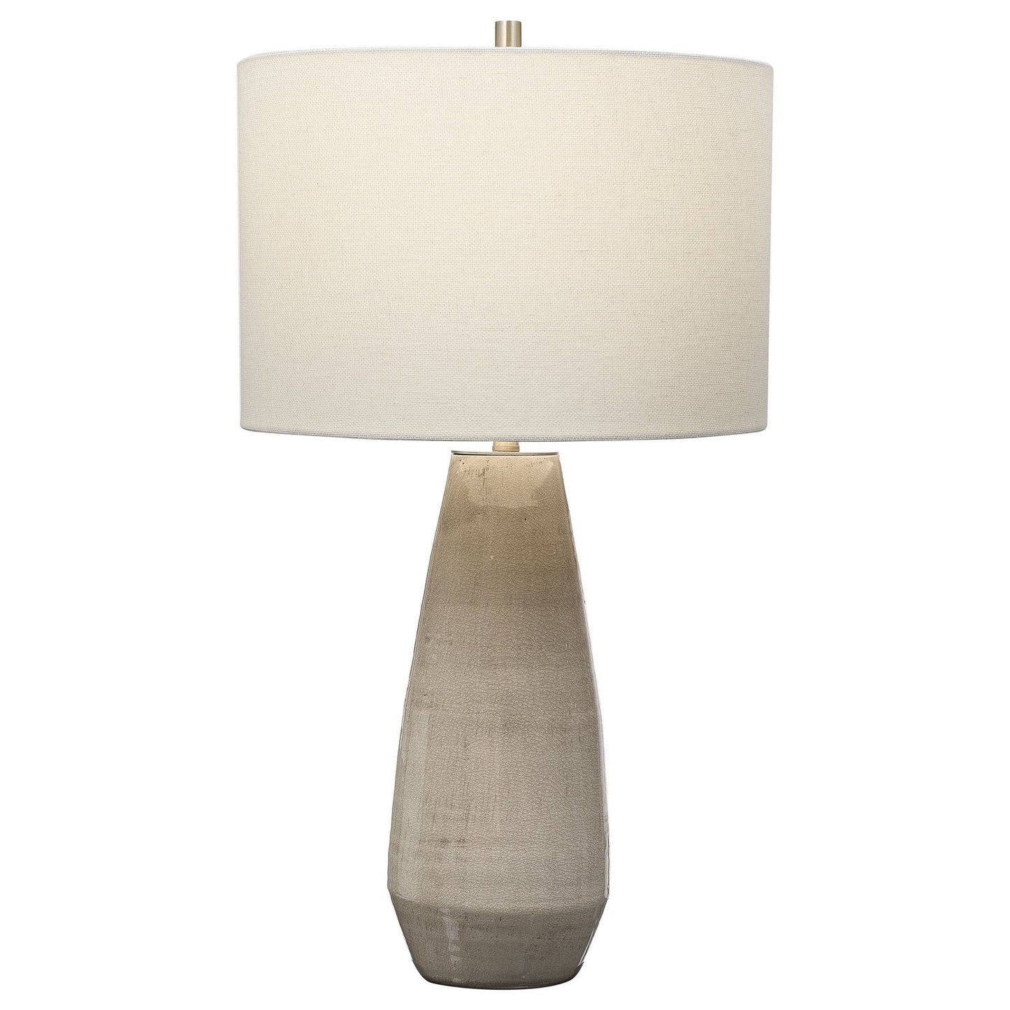  Volterra 1-Light Table Lamp In Antique Brushed Brass