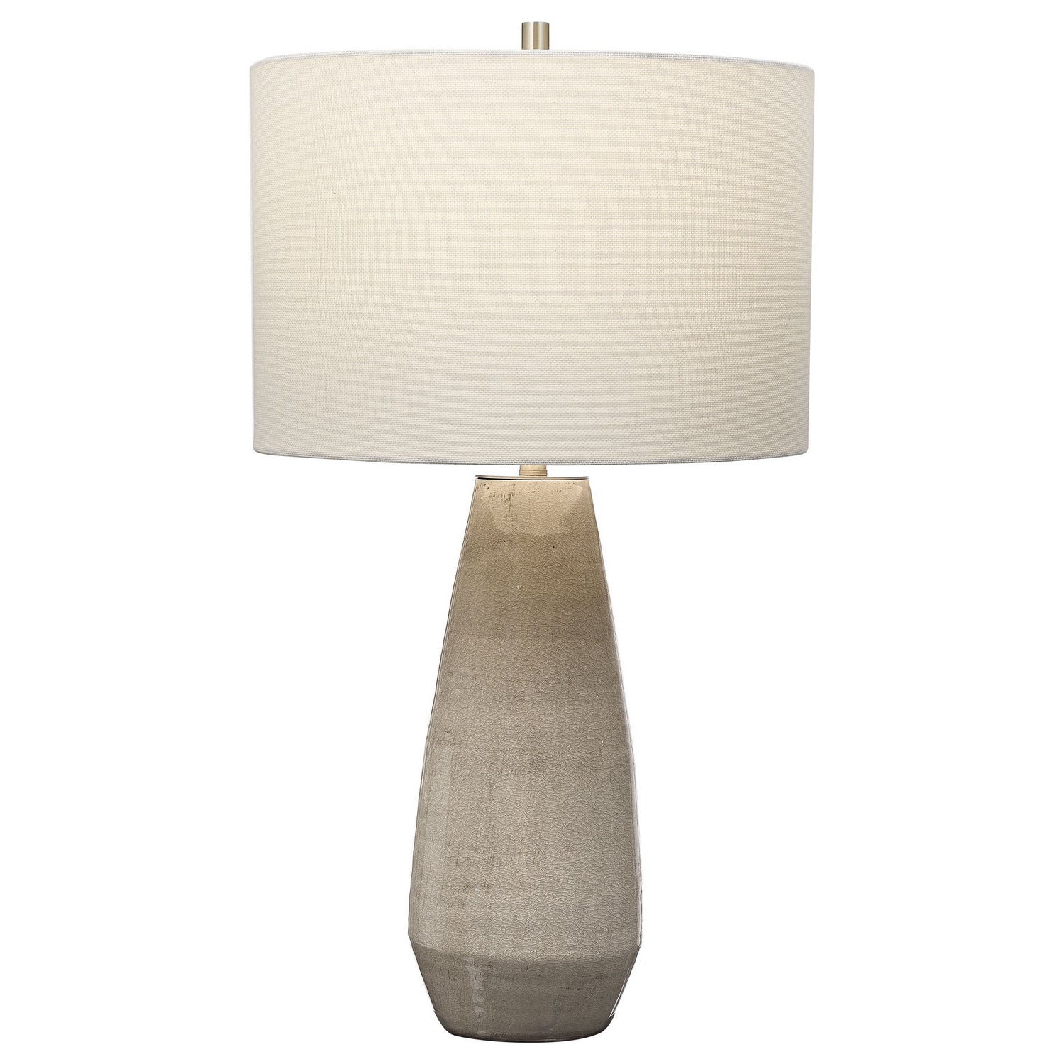  Volterra 1-Light Table Lamp In Antique Brushed Brass