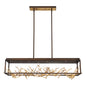  Aerie 8-Light Chandelier In Bronze