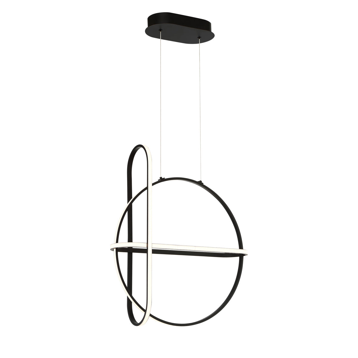  Berkley LED Chandelier In Matte Black