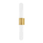  Carlin 2-Light Wall Sconce In Aged Brass