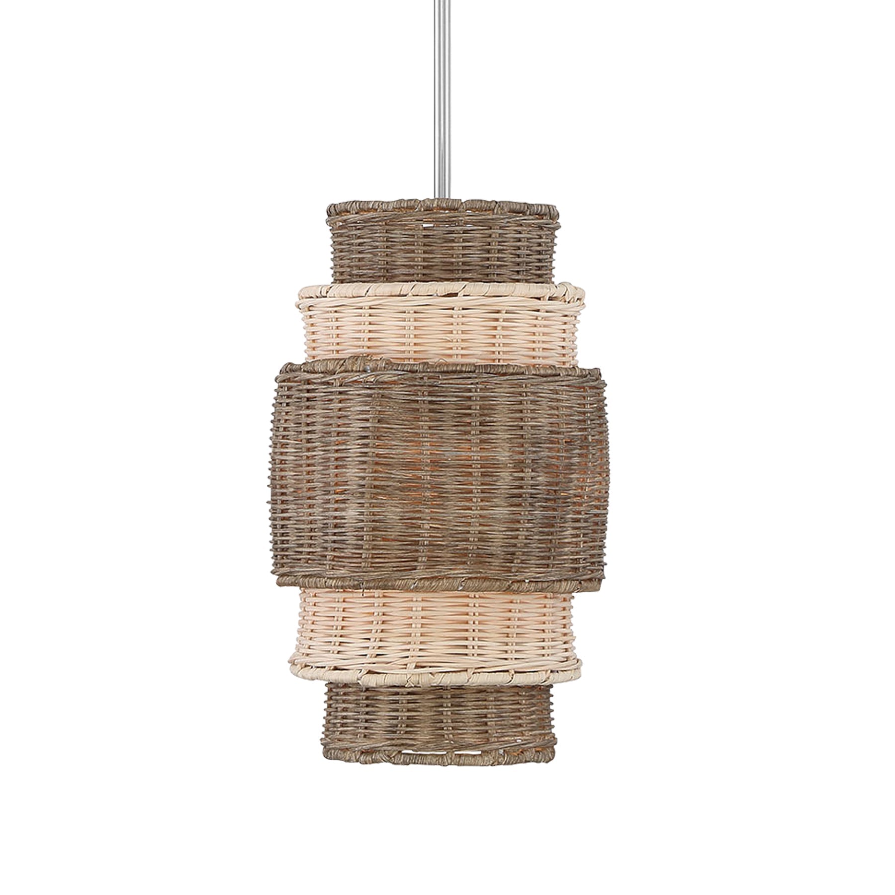 Montauck Bay 1-Light Pendant In Brushed Nickel
